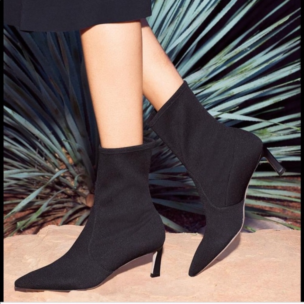 Stuart Weitzman Rapture seude boots 7.5M